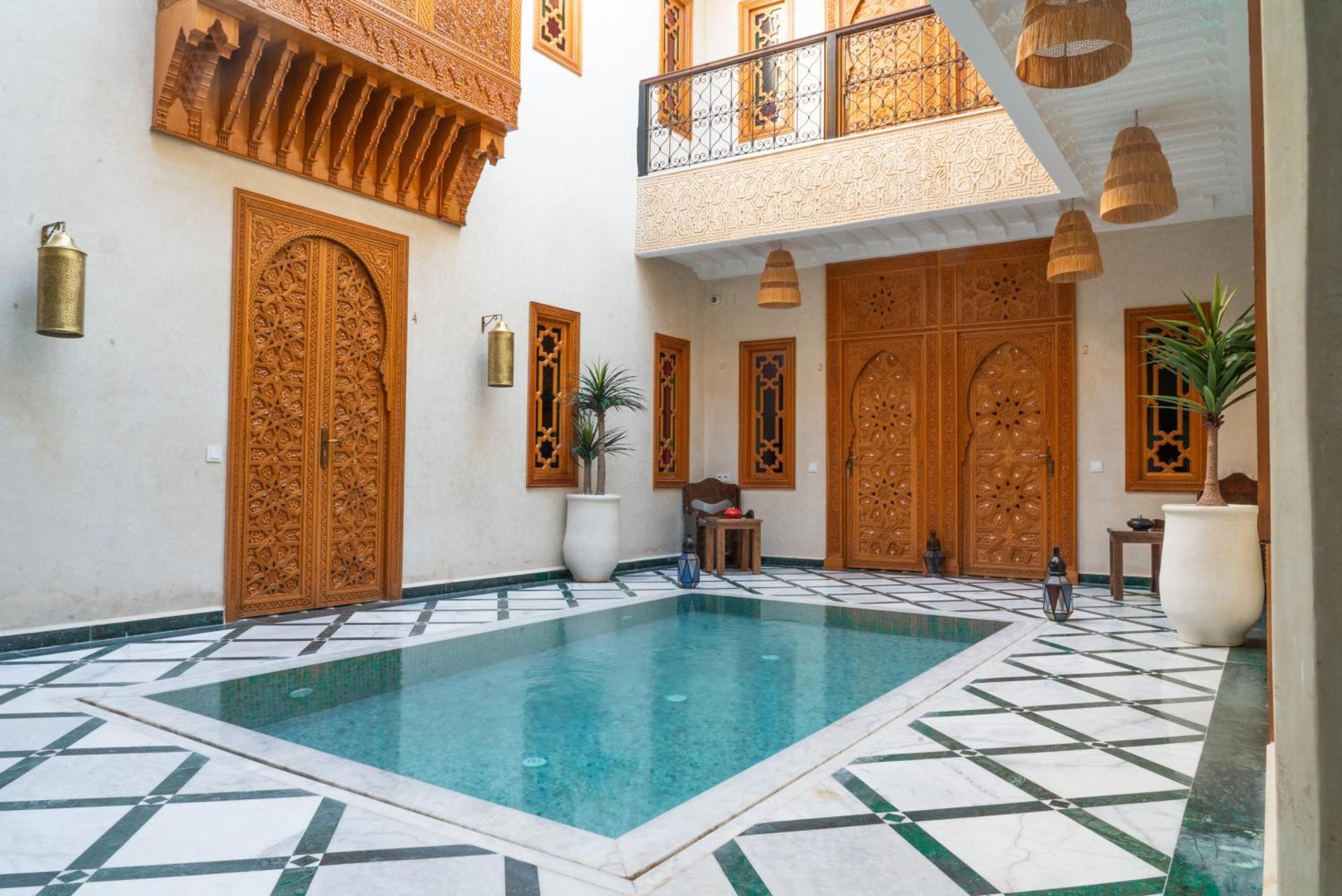 Riad Nadalinn Marrákes Kültér fotó